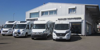 Anbieter - Fahrzeugtypen: Wohnmobil - Vermietung Wohnmobile - Garage Schweizer GmbH